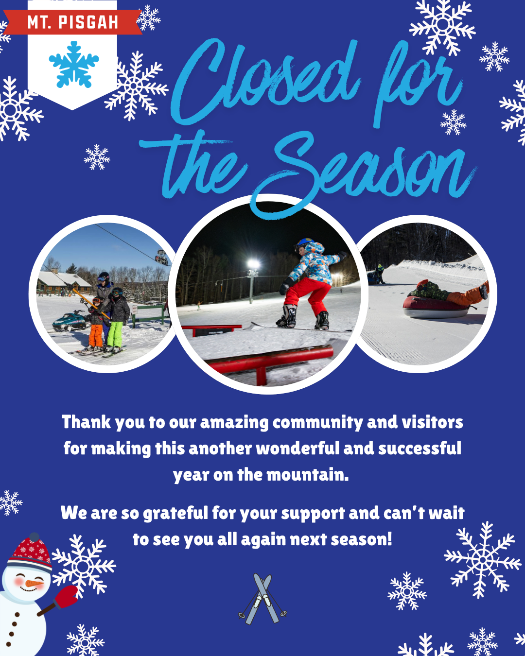 Closed for the Season